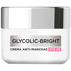 Crema Facial Día L'Oréal Glycolic FPS30 50 ML Anti Manchas