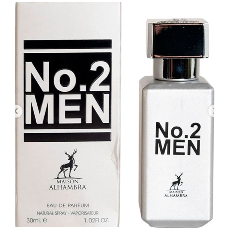 Perfume Maison Alhambra No.2 MEN Eau de Parfum Masculino 30ML
