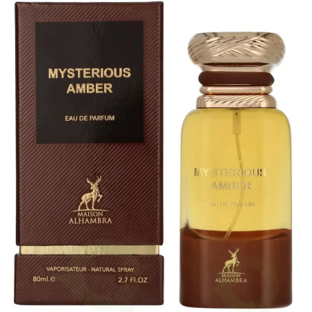 Perfume Maison Alhambra Mysterious Amber Eau de Parfum Unissex 80ML