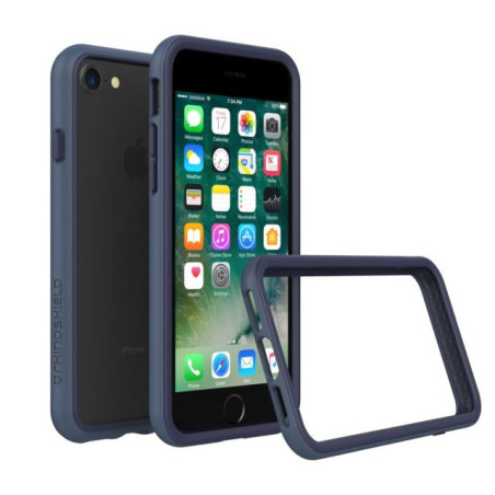 Capa RhinoShield iPhone 7/8 CrashGuard Bumper Case Azul Escuro CGB0105416