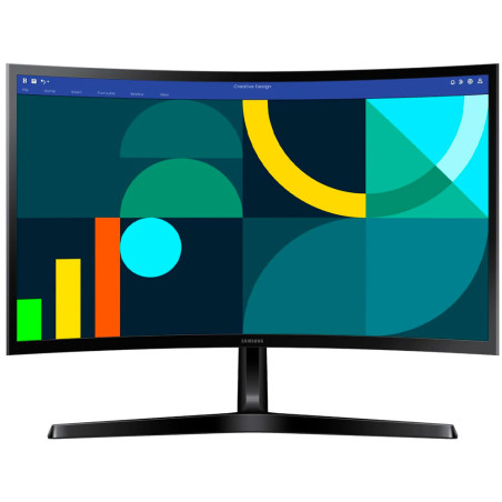 Monitor Curvo Samsung S3 S36GD 24'' FHD 100hz 5ms Game Mode 1-VGA/1-HDMI - LS24D366GANXZA