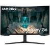 Monitor Curvo Samsung Odyssey G6 32'' QHD 1000R 4K 240Hz 1Ms Wi-Fi 5 2-HDMI - LS32BG652ENXGO
