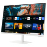 Monitor Smart Samsung M7 M70C 32'' 4K HDR10 4Ms Wi-Fi 5 Bluetooth 1-HDMI/1-USB-C Branco - LS32CM701UNXZA