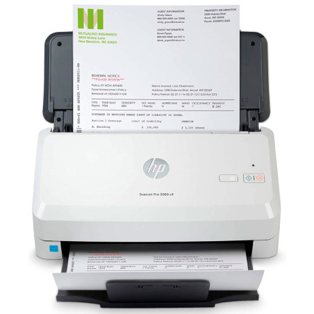 Scanner HP ScanJet Pro 3000 S4 40PPM USB 3.0 Color 600 DPI
