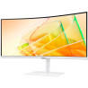 Monitor Curvo Samsung S3 S65TC 34'' ViewFinity 1000R 4K 100Hz 5ms 1-HDMI - Branco
