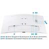 Monitor Curvo Samsung S3 S65TC 34'' ViewFinity 1000R 4K 100Hz 5ms 1-HDMI - Branco