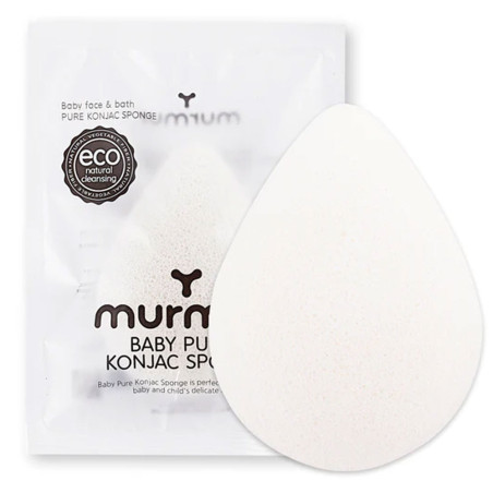 Esponja Baby Pure Konjac Oval - 100% konjac natural