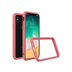 Funda RhinoShield CrashGuard para iPhone X/XS – Rosa Coral