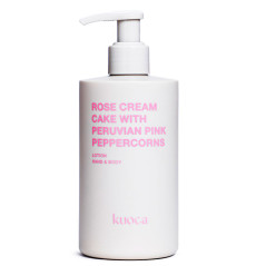 Loção para Mãos e Corpo Kuoca Rose Cream Cake 300ML