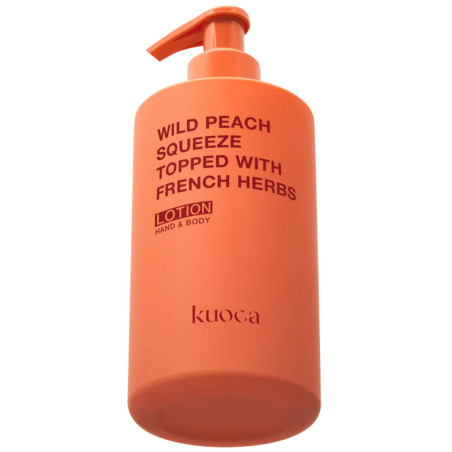 Kuoca Wild Peach Hand & Body Lotion 300ML - French Herbs