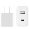 Carregador de Parede Xiaomi Mi 33W Charger Wall USB-A+USB-C US 32426-BHR4995GL-AD332