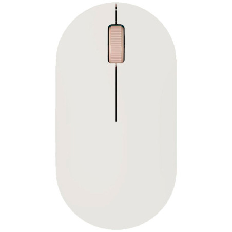 Mouse Sem Fio Xiaomi Lite 2 1.000 DPI Wireless Branco - 57958-BHR8915GL-XMWXSB02YM