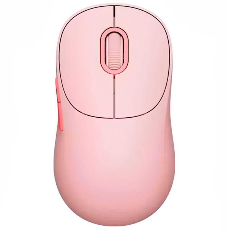 Mouse Sem Fio Xiaomi Mouse 3 1.200 DPI Wireless Pink - 57942-BHR8911GL-XMWXSB03YM