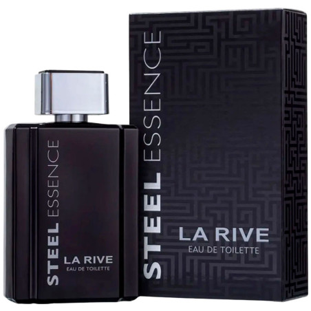 Perfume La Rive Steel Essence Eau de Toilette Masculino 100ML