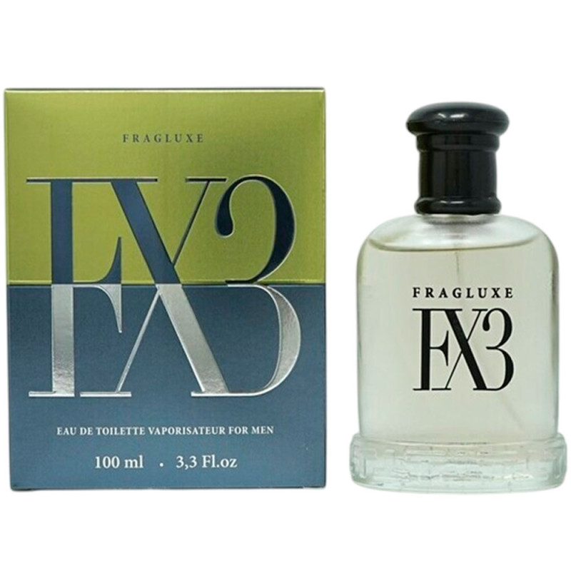 Perfume Fragluxe Fx3 For Men Eau de Toilette Masculino 100ML