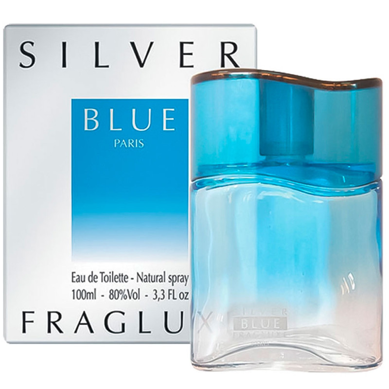 Fragluxe Silver Blue 100ML Eau de Toilette for Men