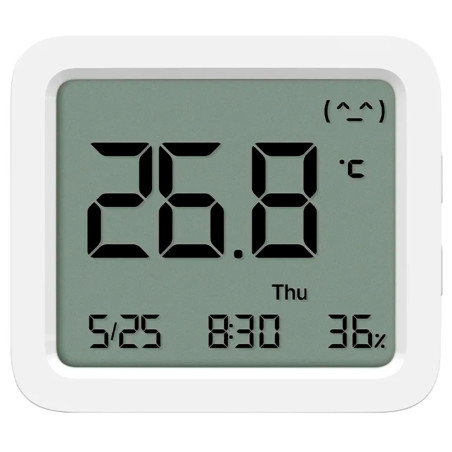 Sensor de Temperatura e Umidade Xiaomi Mi Temperature And Humidity Monitor 3 58431-BHR9041GL-MJWSD05MMC