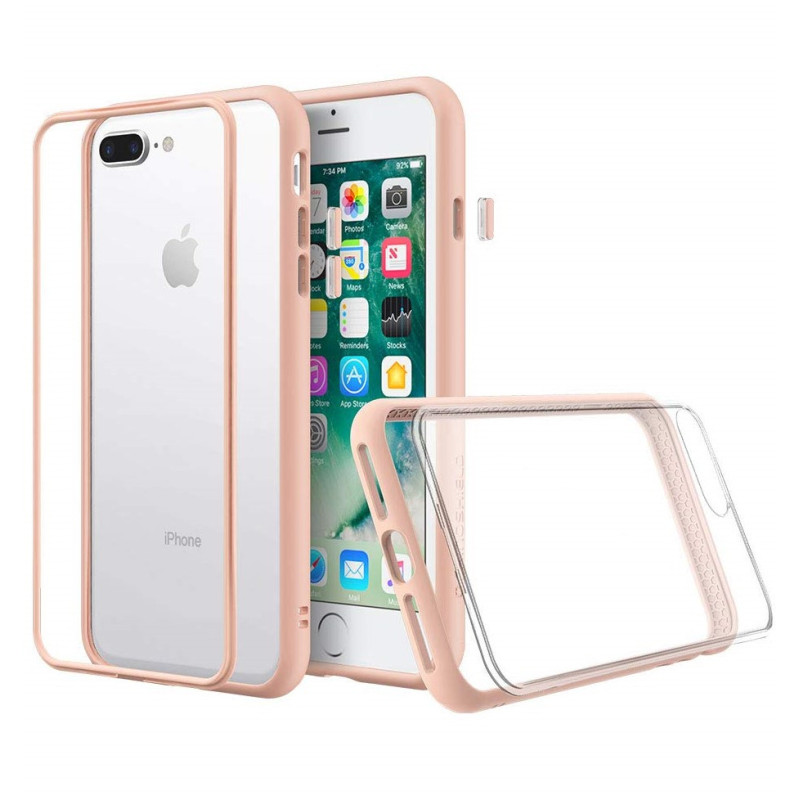 Capa RhinoShield iPhone 7/8 PlayProof Protective Case Rosa Transparente PPA0105445