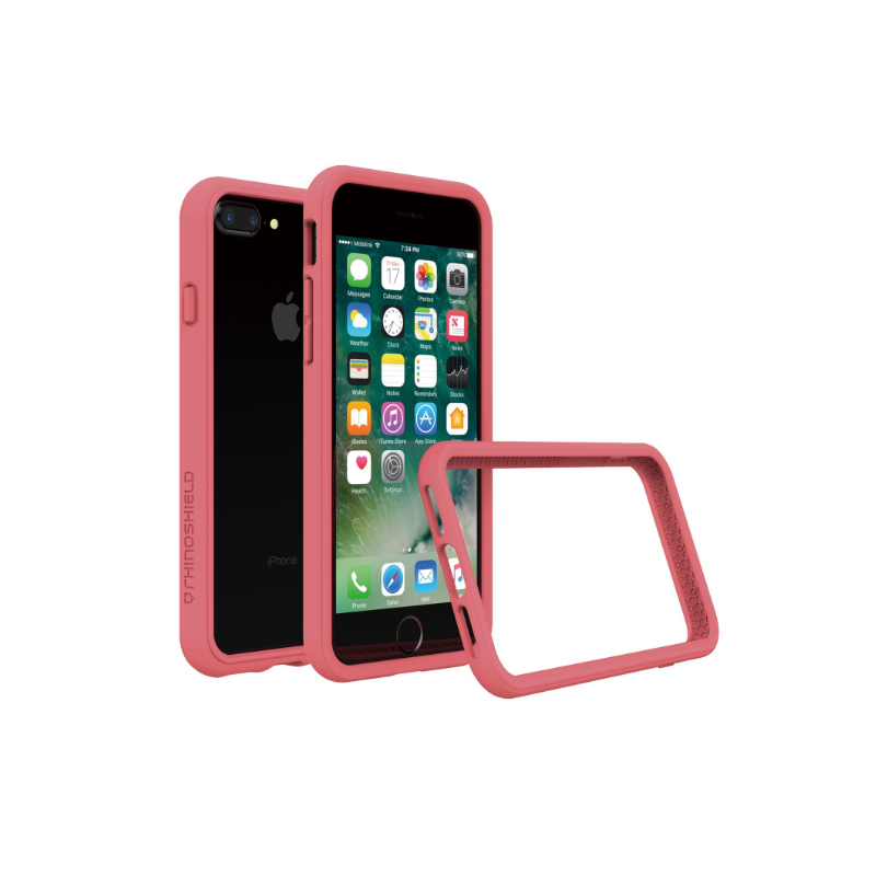 Capa RhinoShield iPhone 7/8 Plus PlayProof Protective Case Rosa Transparente PPA0105545