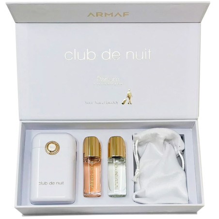 Kit Perfume Armaf Club De Nuit Mini 12ML EDP 2 Peças