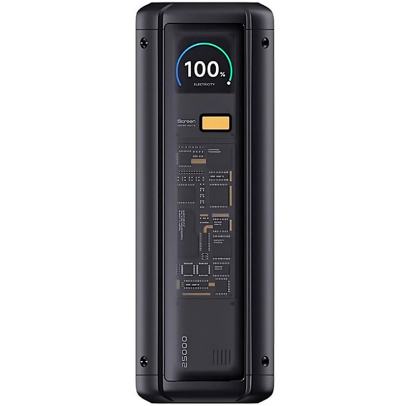 Carregador Portátil Xiaomi 212W HyperCharge Power Bank 25000 mAh USB/ USB-C P03MI Preto - BHR9970G