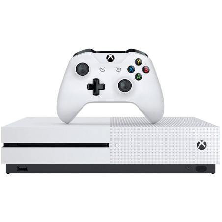 Xbox One S 1TB Branco - Console Microsoft 4K HDR e Blu-ray