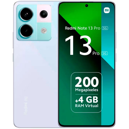 Smartphone Xiaomi Redmi Note 13 Pro 5G Dual SIM 12GB+512GB 6.67″ - Purple SFTCH BR