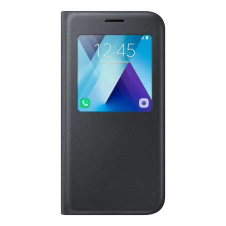 Capa Samsung para Galaxy A5 (2017) S View Standing Cover - Preta EF-CA520PBEGWW