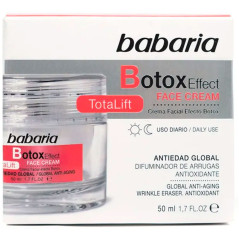 Creme Facial Babaria Efeito Botox 50ML - Antienvelhecimento
