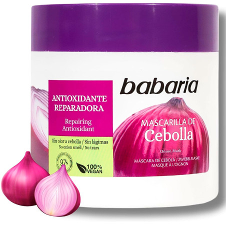 Babaria Onion Mask - Hydrating & Repairing for Dry & Damaged Hair