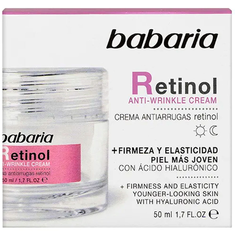 Creme Facial Babaria Retinol Firmeza e Elasticidade