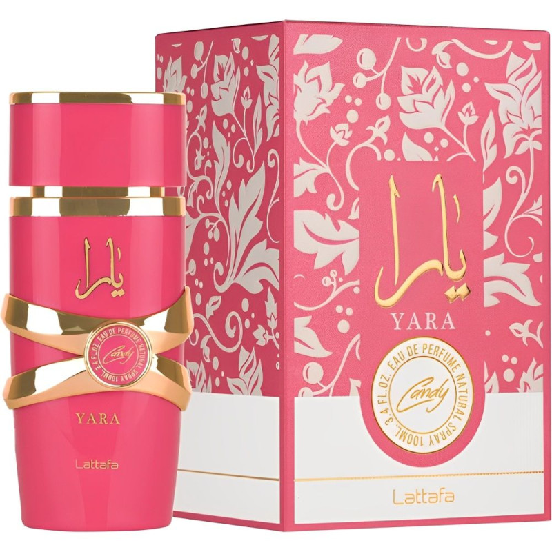Lattafa Yara Candy Eau de Parfum Femenino 100ML - Dulce y Floral