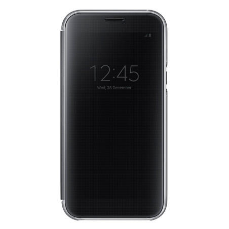 Capa Samsung Clear View para Galaxy A7 (2017) – Preta