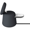 Carregador Wireless Belkin WIZ020VFH36 2-IN-1 15W Magsafe Stand iPhone-Watch - Preto