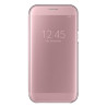 Samsung Clear View Cover for Galaxy A7 (2017) Pink EF