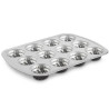 Forma Assadeira Antiaderente Cuisinart AMB-12MBNT Classic Mini Bolo Bundt 12 Xicaras