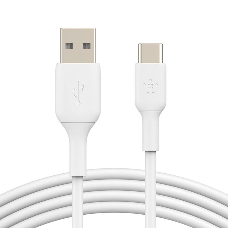 Cabo Belkin BoostCharge 1.0M USB-A/USB-C Branco - CAB001BT1MWH