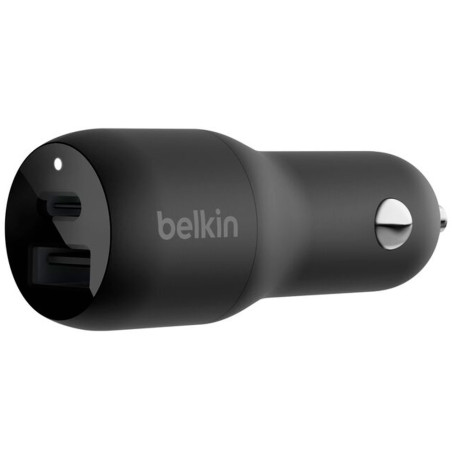 Carregador de Carro Belkin 37W USB-C 25W+ USB-A 12W - Preto CCB004BTBK
