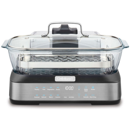 Vaporeira Digital Cuisinart STM-4000 8 Programas 1600W 6L - 110V