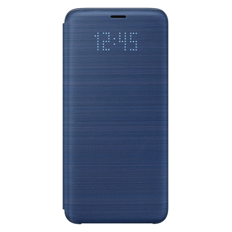 Capa Samsung para Galaxy S9 Led View Cover Azul EF-NG960PLEGWW