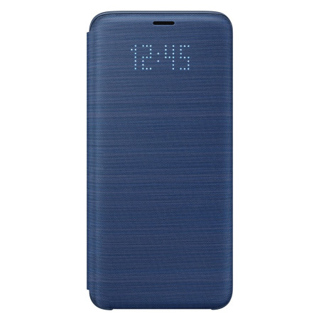 Capa Samsung para Galaxy S9 Led View Cover Azul EF-NG960PLEGWW