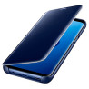 Samsung Galaxy S9 Clear View Standing Cover Case - Blue