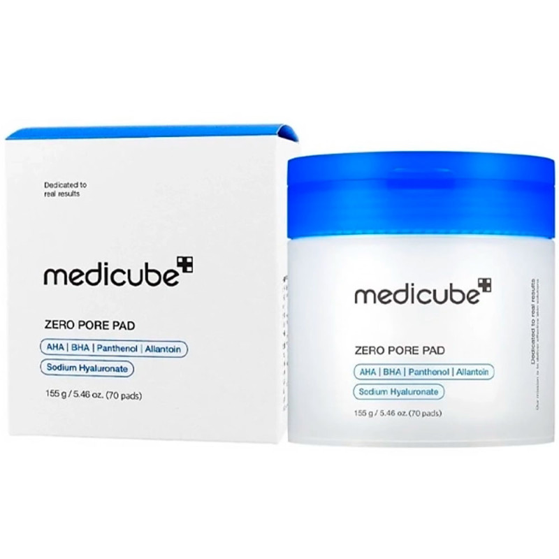 Almofadas Tonificantes Medicube Zero Pore PAD 2.0 155 GR