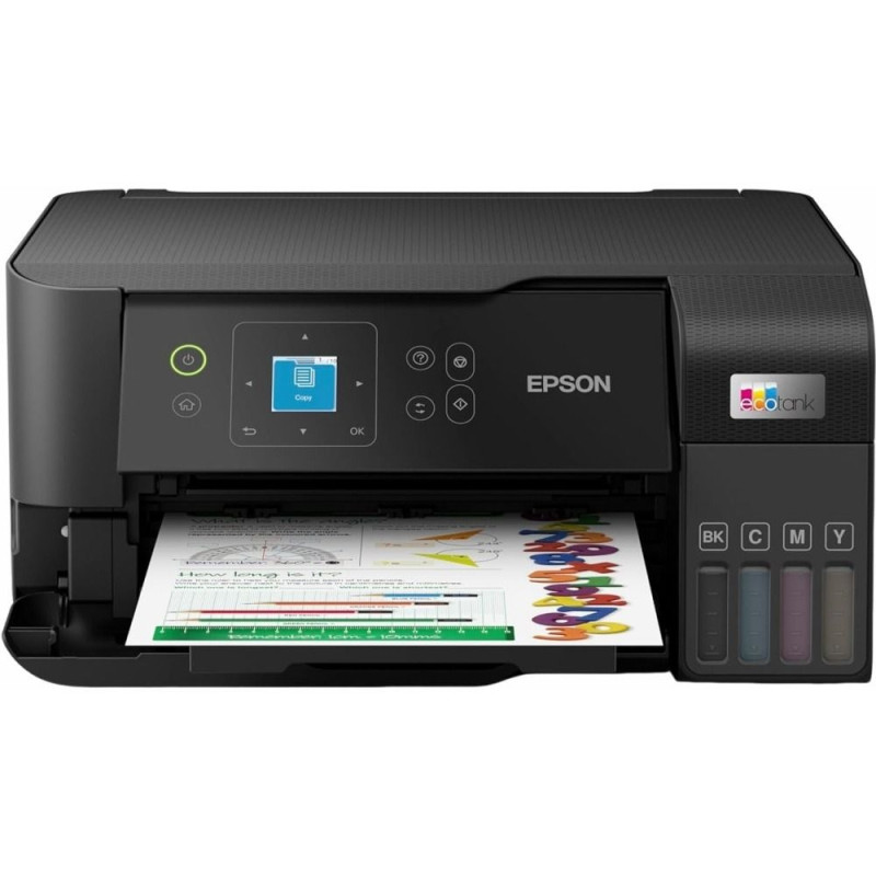 Impressora Epson EcoTank L3560 3X1 I/S/C Wireless Bivolt - Preto