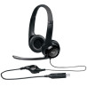 Headset Logitech H390 981-000014 USB - Preto