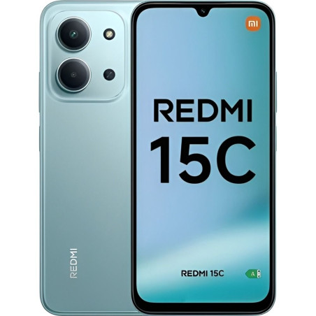 Smartphone Xiaomi Redmi 15C Dual SIM 4GB+128GB 6.9″ – Mint Green EU 69203