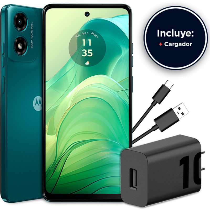 Smartphone Motorola Moto G04s XT2421-7 Dual SIM 4+4/256GB 6.56″ - Alpine Green