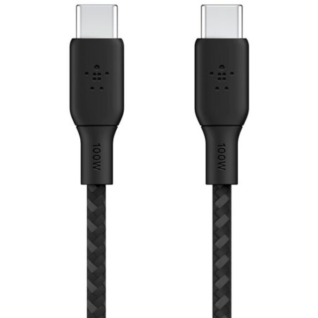 Cabo Belkin BoostCharge USB-C/USB-C 2M 100W Preto - CAB014bt2MBK