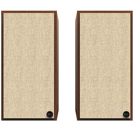 Caixa de Som Sem Fio Klipsch Bookshelf The Seven Acústicas 400W Woofers 6.5” (PAR) Walnut