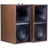 Caixa de Som Sem Fio Klipsch Bookshelf The Seven Acústicas 400W Woofers 6.5” (PAR) Walnut